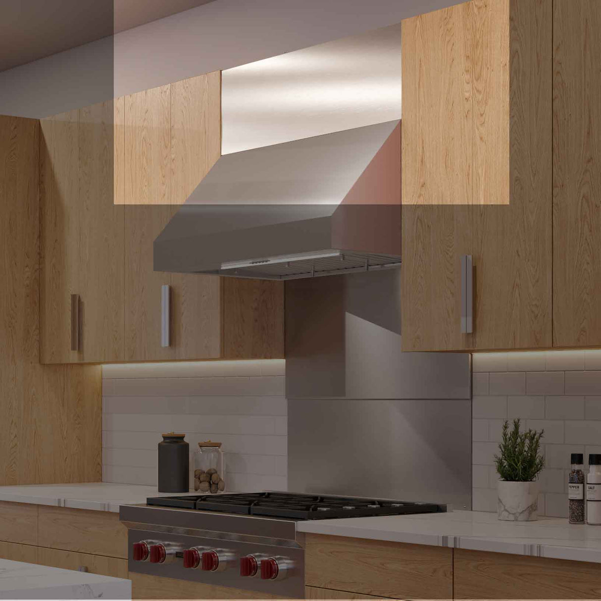 Telescopic Chimney Kit for 36" Solano Pro Range Hoods