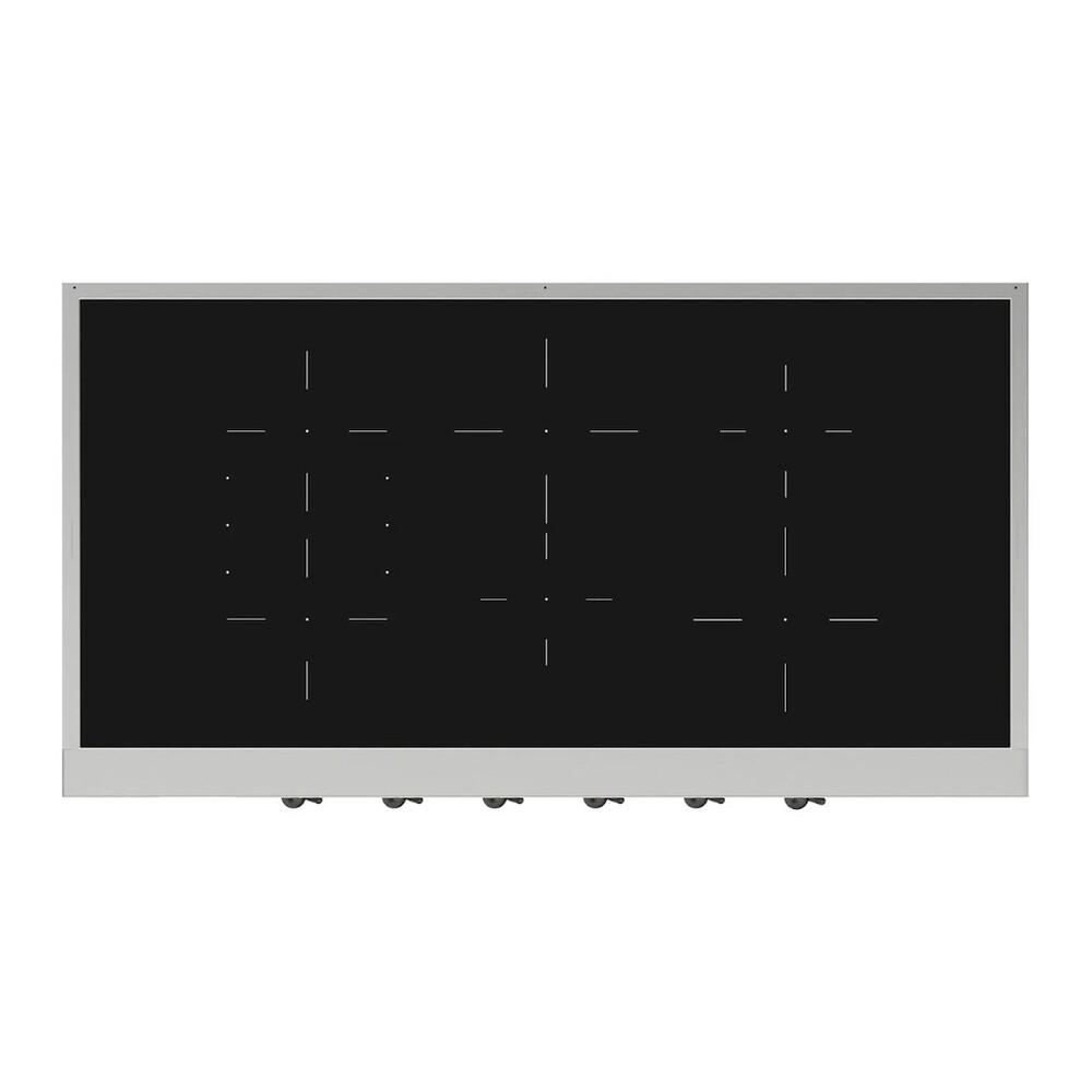 ILVE UHCPI486NSSB Nostalgie II 48 inch Built-In Induction Rangetop with 6 Elements, Stainless Steel (Burnished)