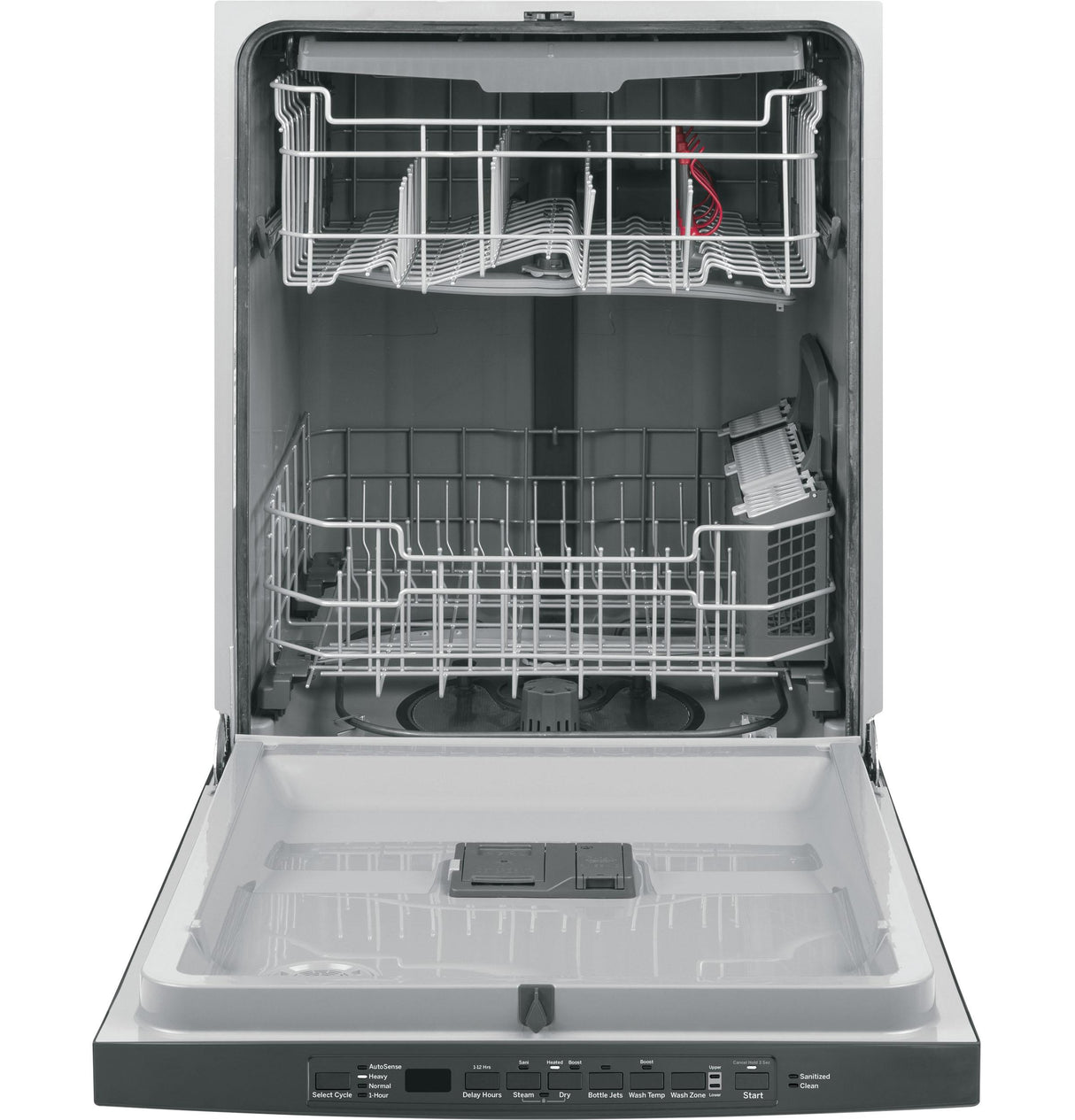 GE® ENERGY STAR® Top Control with Plastic Interior Dishwasher with Sanitize Cycle & Dry Boost