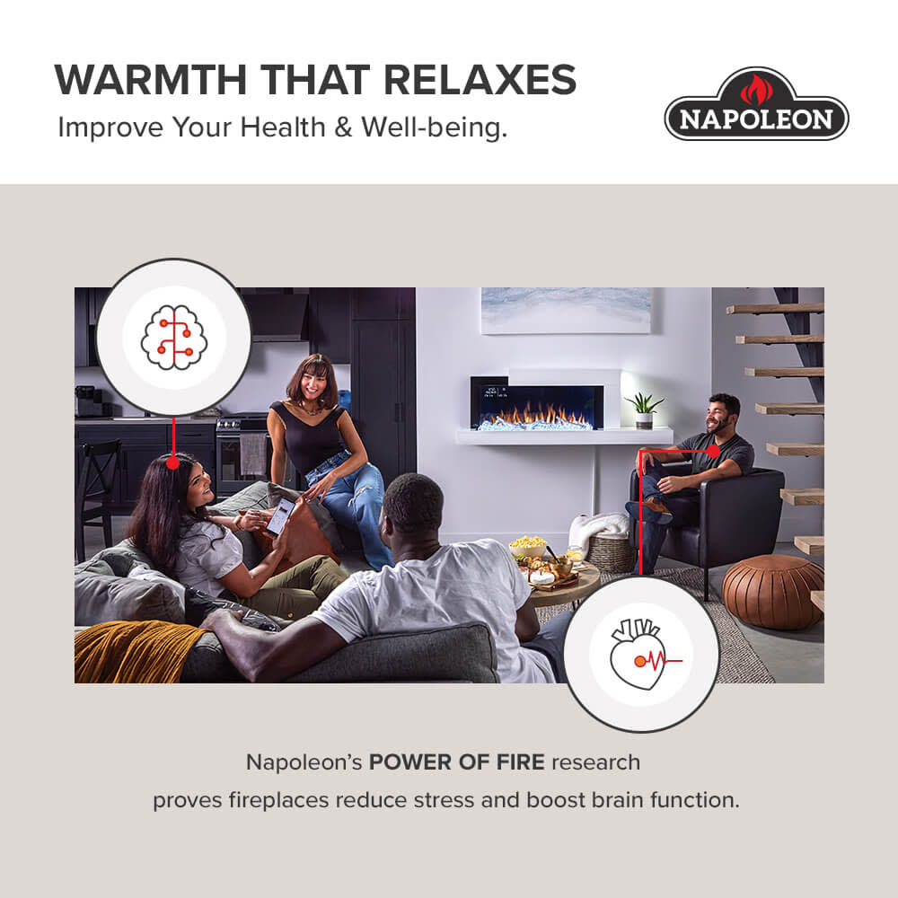 Astound? 74 FlexMount Electric Fireplace