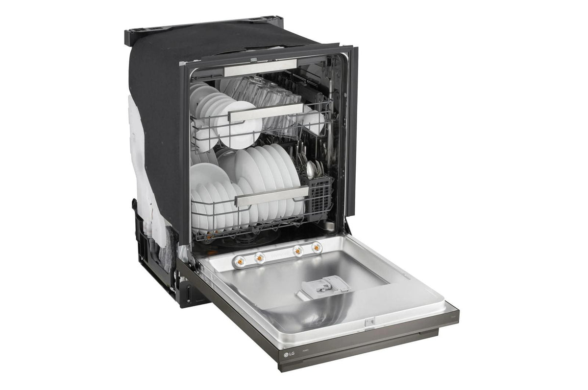 Smart FlushFit™ Top Control Dishwasher with 1-Hour Wash & Dry, QuadWash® Pro, TrueSteam® and Dynamic Heat Dry™ w/AutoVent Dry™
