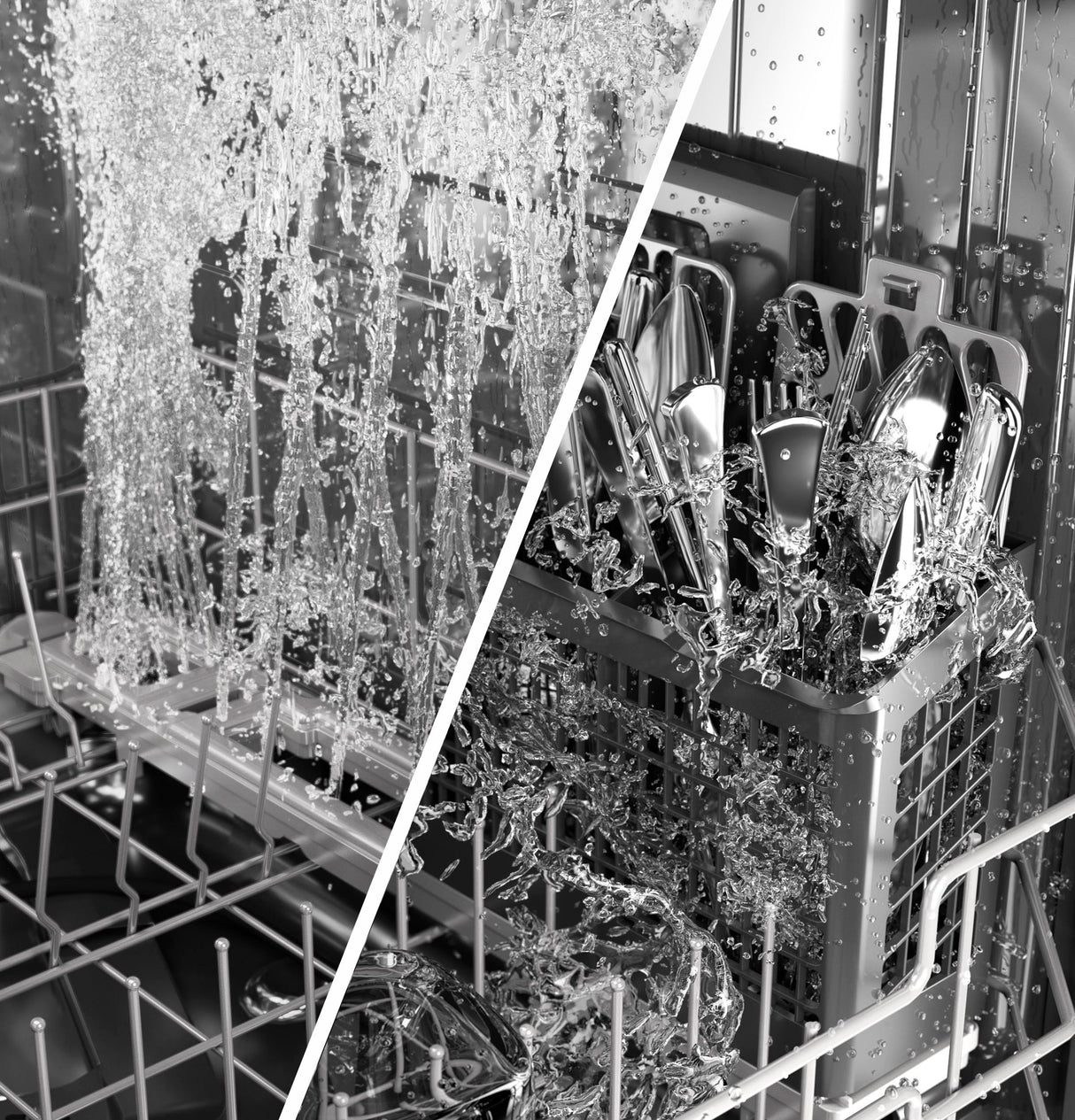 GE® ENERGY STAR® Fingerprint Resistant Top Control with Stainless Steel Interior Dishwasher with Sanitize Cycle