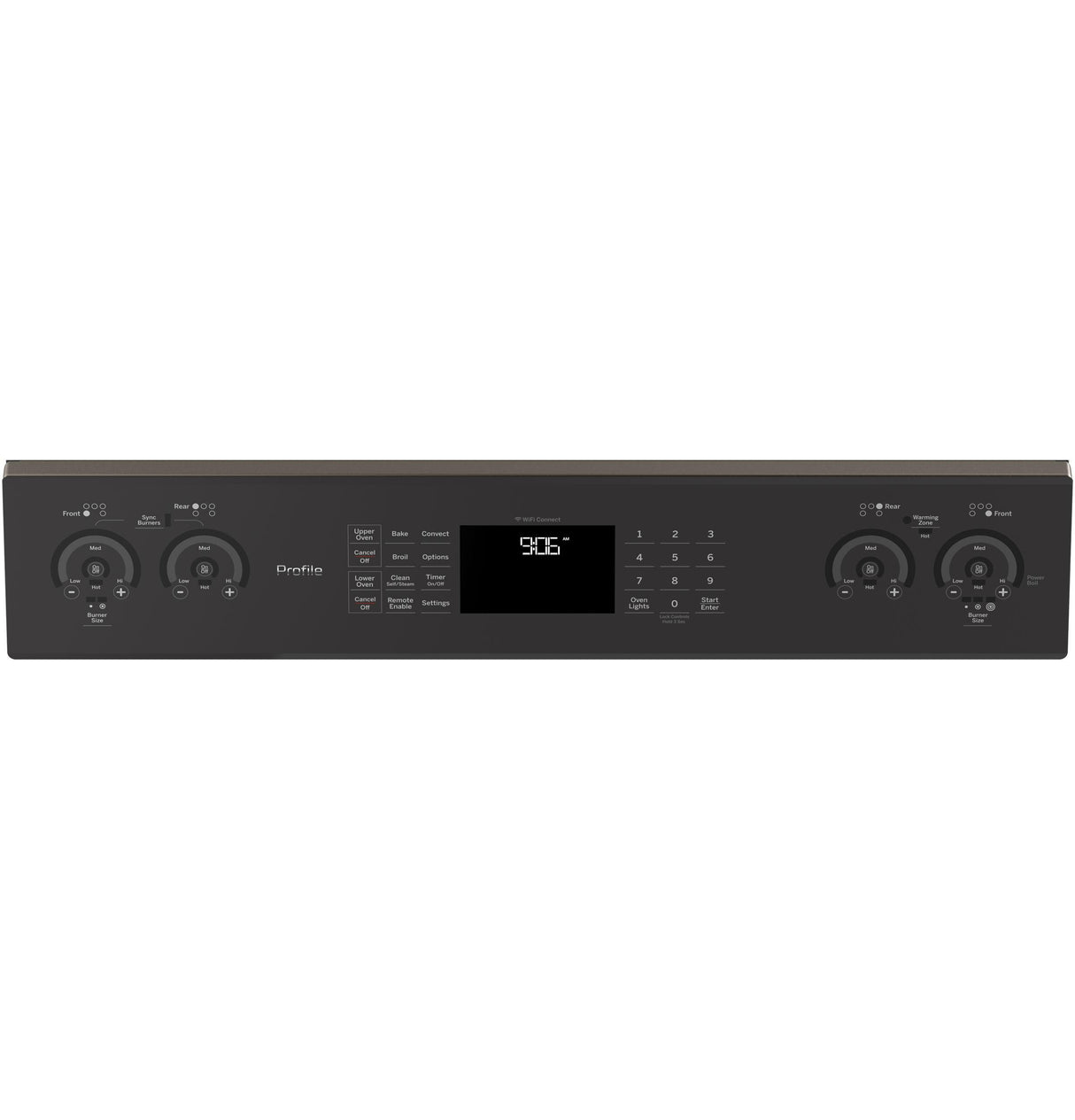 GE Profile™ 30" Smart Slide-In Electric Double Oven Convection Range