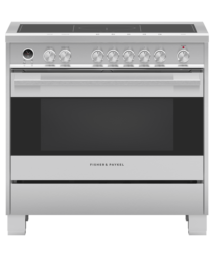 36" Series 9 Contemporary 5 Zone Induction Self-Cleaning Range