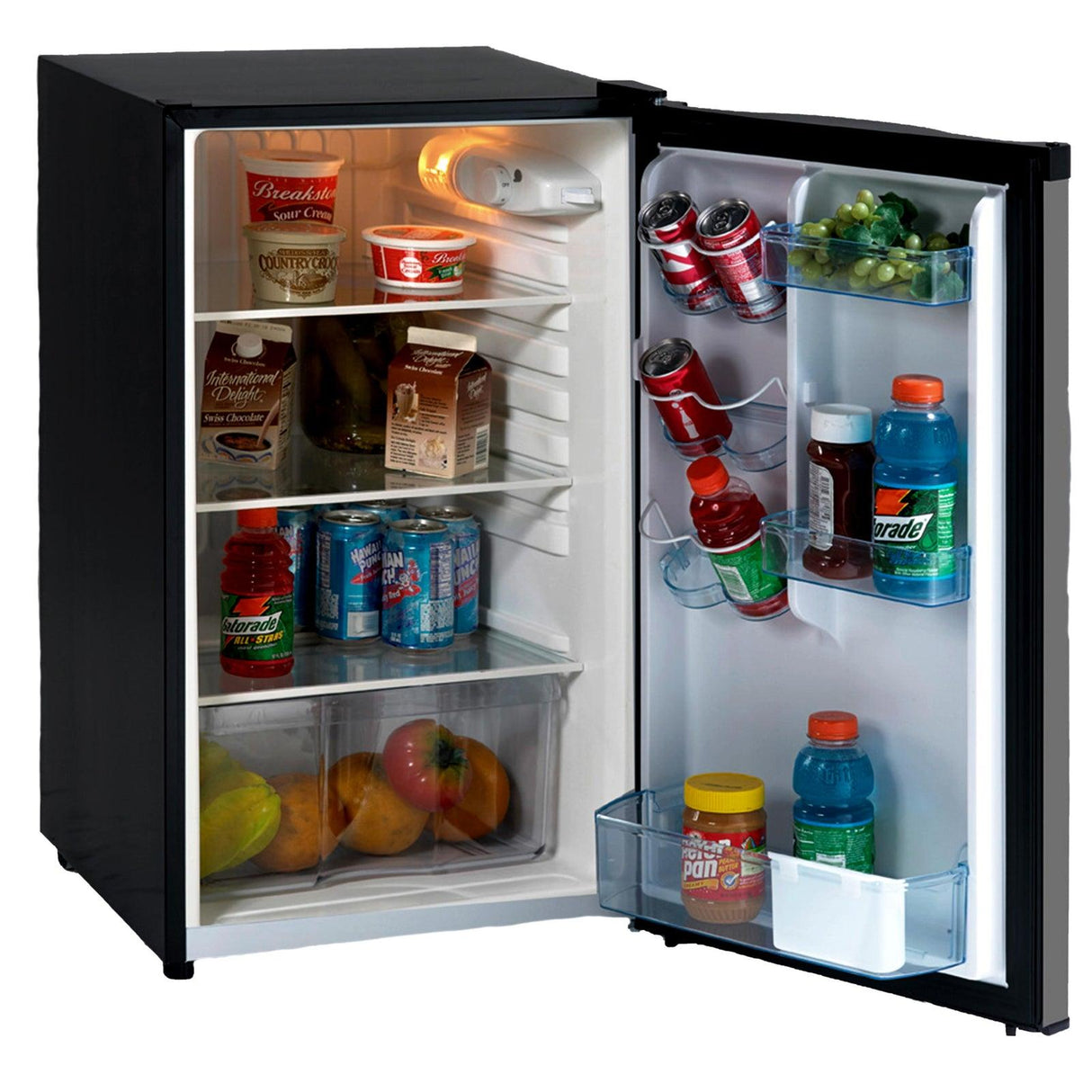 4.4 cu. ft. Compact Refrigerator - Black / 4.4 cu. ft.