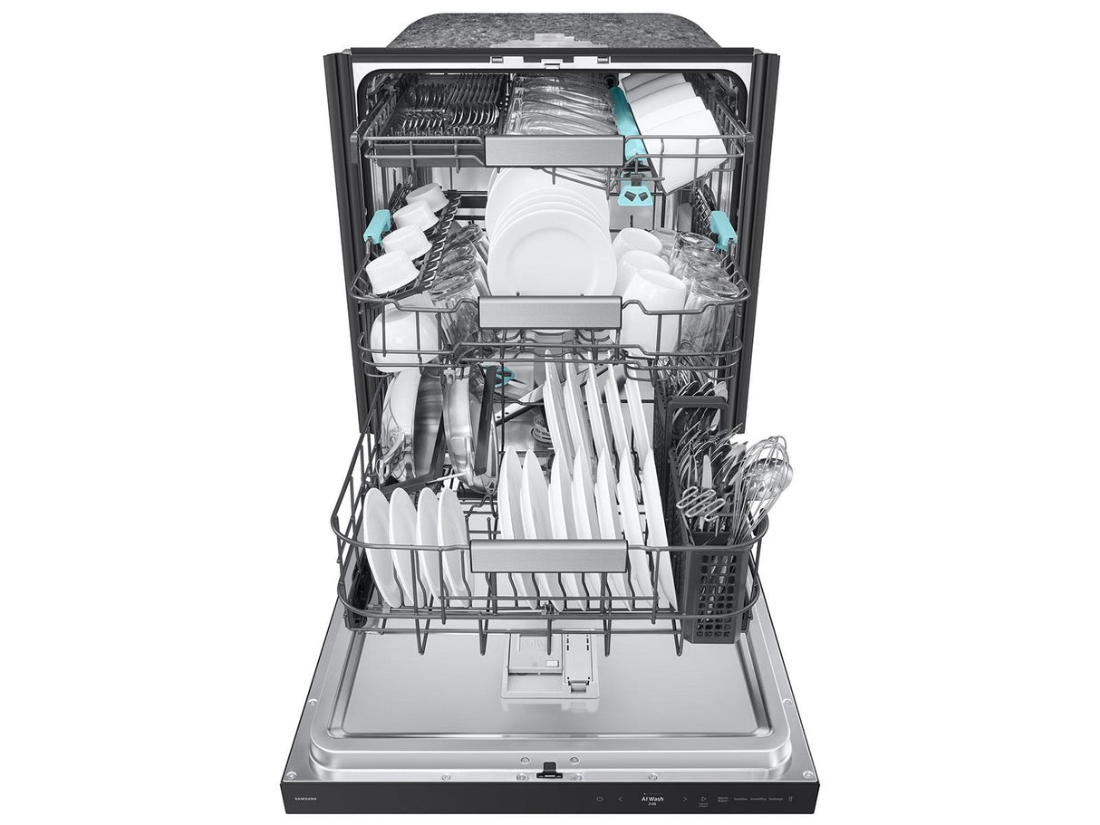 Bespoke AI Smart Dishwasher AI Wash & 3rd Rack Washing System AutoRelease™ Door 38dBA