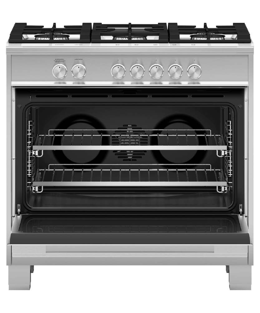 36" Series 7 Contemporary 5 Burner Gas Range