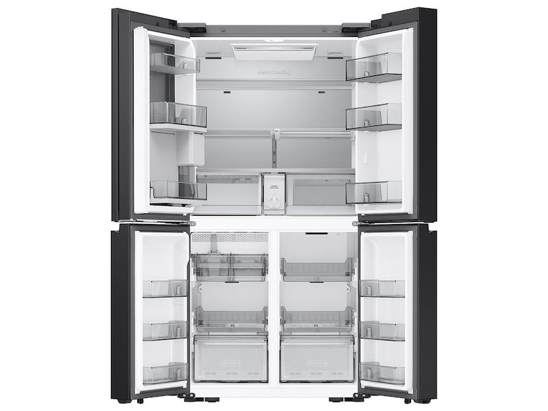 Bespoke 23 cu. ft. Counter Depth 4-Door French Door Refrigerator with AI Hybrid Cooling & Beverage Center™ in Stainless Steel
