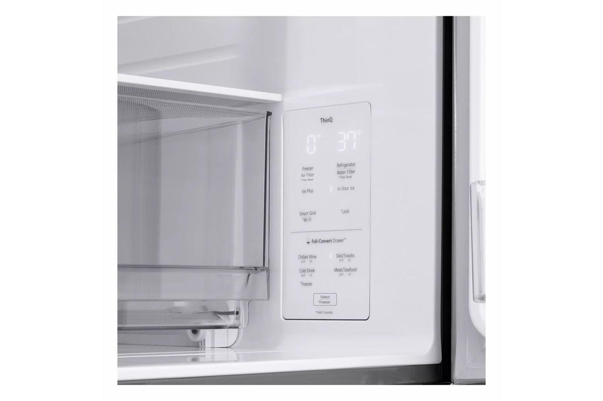 29 cu. ft. Smart InstaView® Standard-Depth MAX™ 4-Door French Door Refrigerator with Full-Convert Drawer™