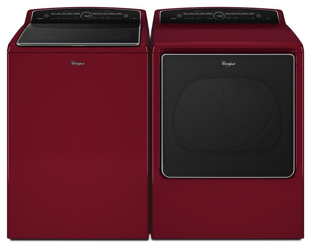 8.8 Cu. Ft. front Load HE Gas Steam Dryer with Intuitive Touch Controls with Memory