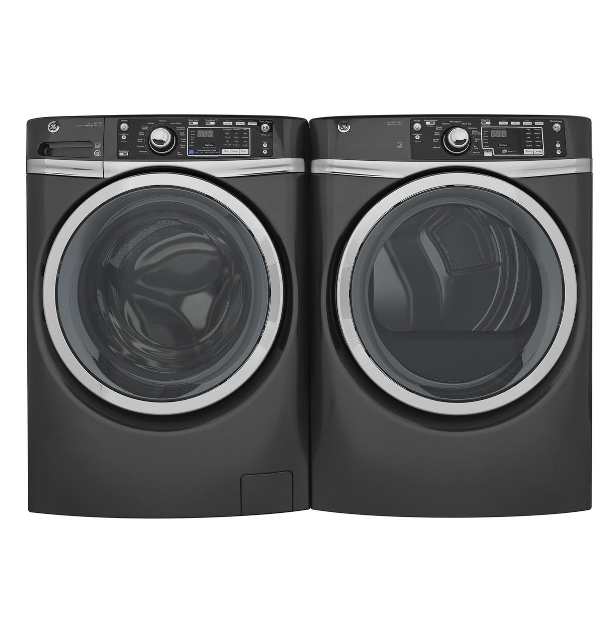 GE® 8.3 cu. ft. Capacity Front Load Gas ENERGY STAR® Dryer with Steam