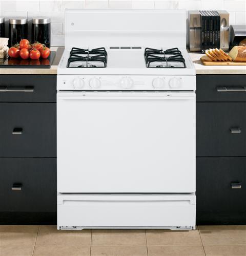GE® 30" Free-Standing Gas Range