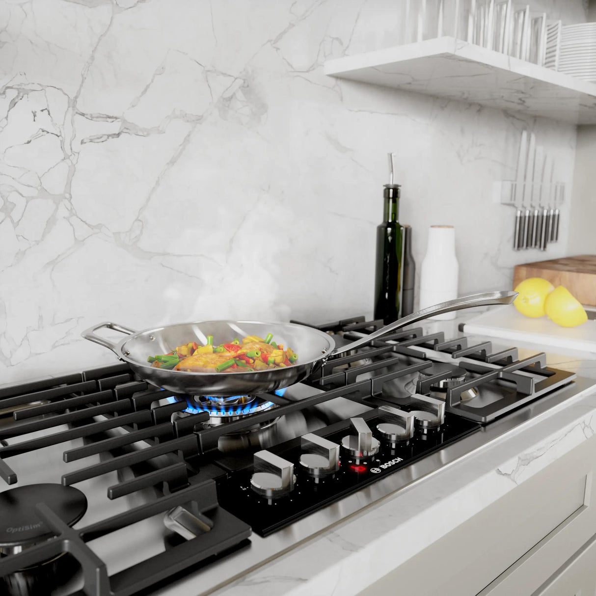 Benchmark™ Gas Cooktop 36'' Stainless steel