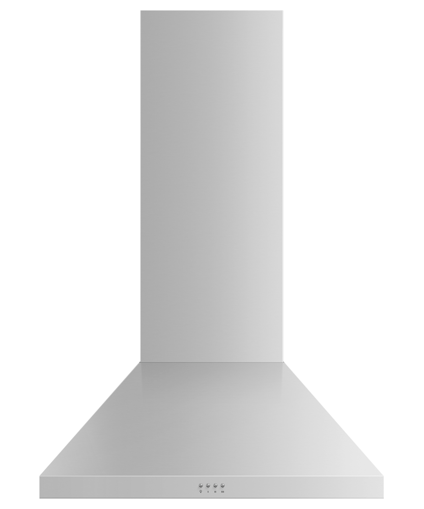 30" Series 7 Pyramid Chimney Wall Range Hood