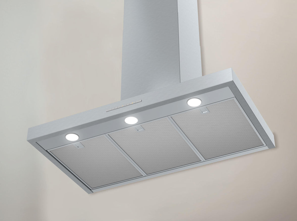DAP 1927 Stainless steel - 36-inch wall-mounted ventilation hood with EasySwitch light-touch switches for convenient operation and LED lighting