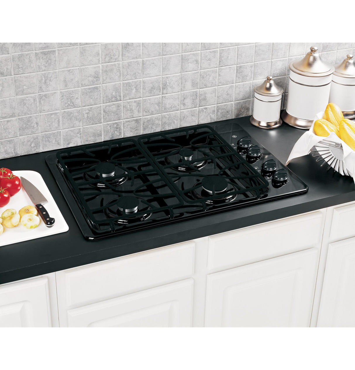 GE® 30" Built-In Gas Cooktop