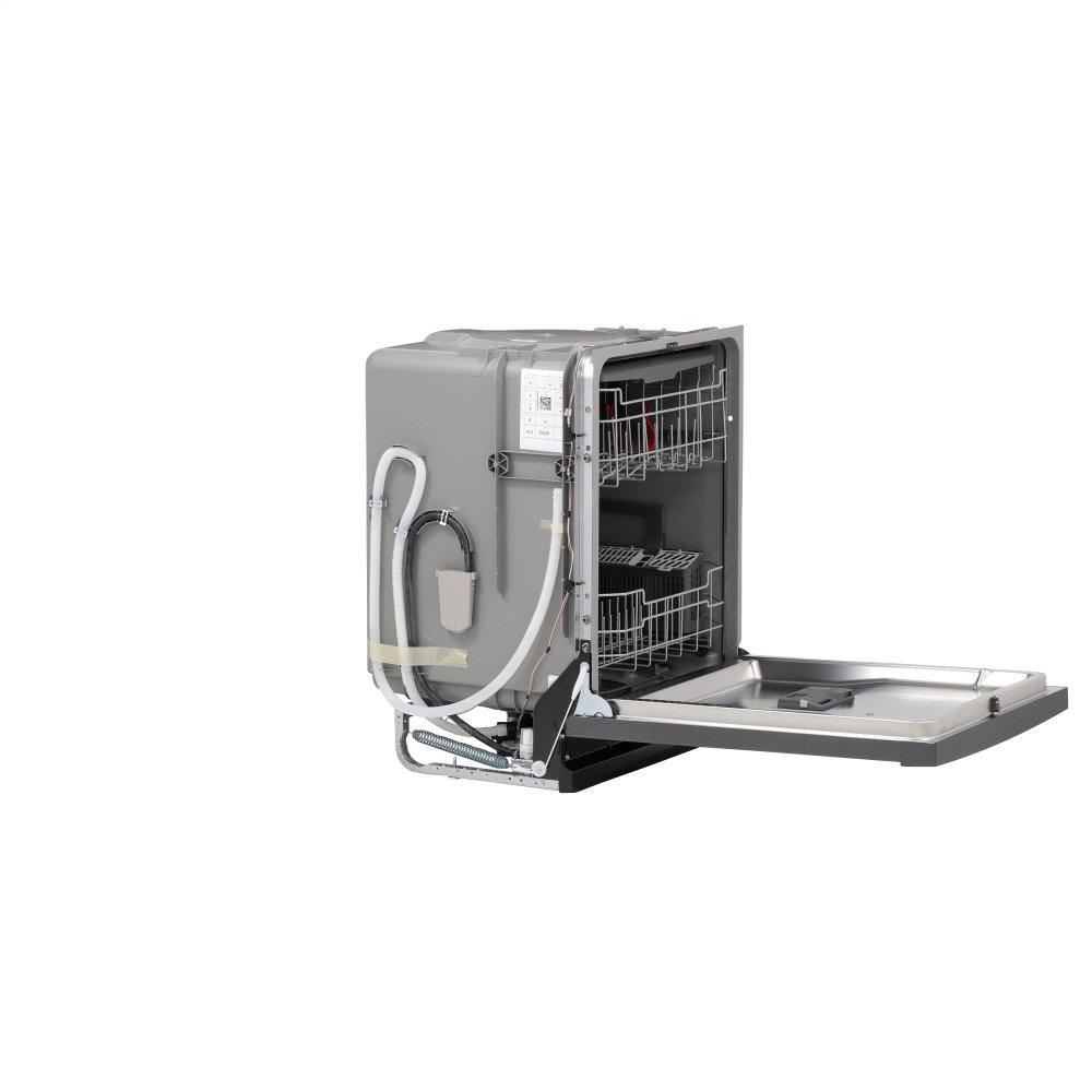 GE® Hybrid Stainless Steel Interior Dishwasher with Hidden Controls