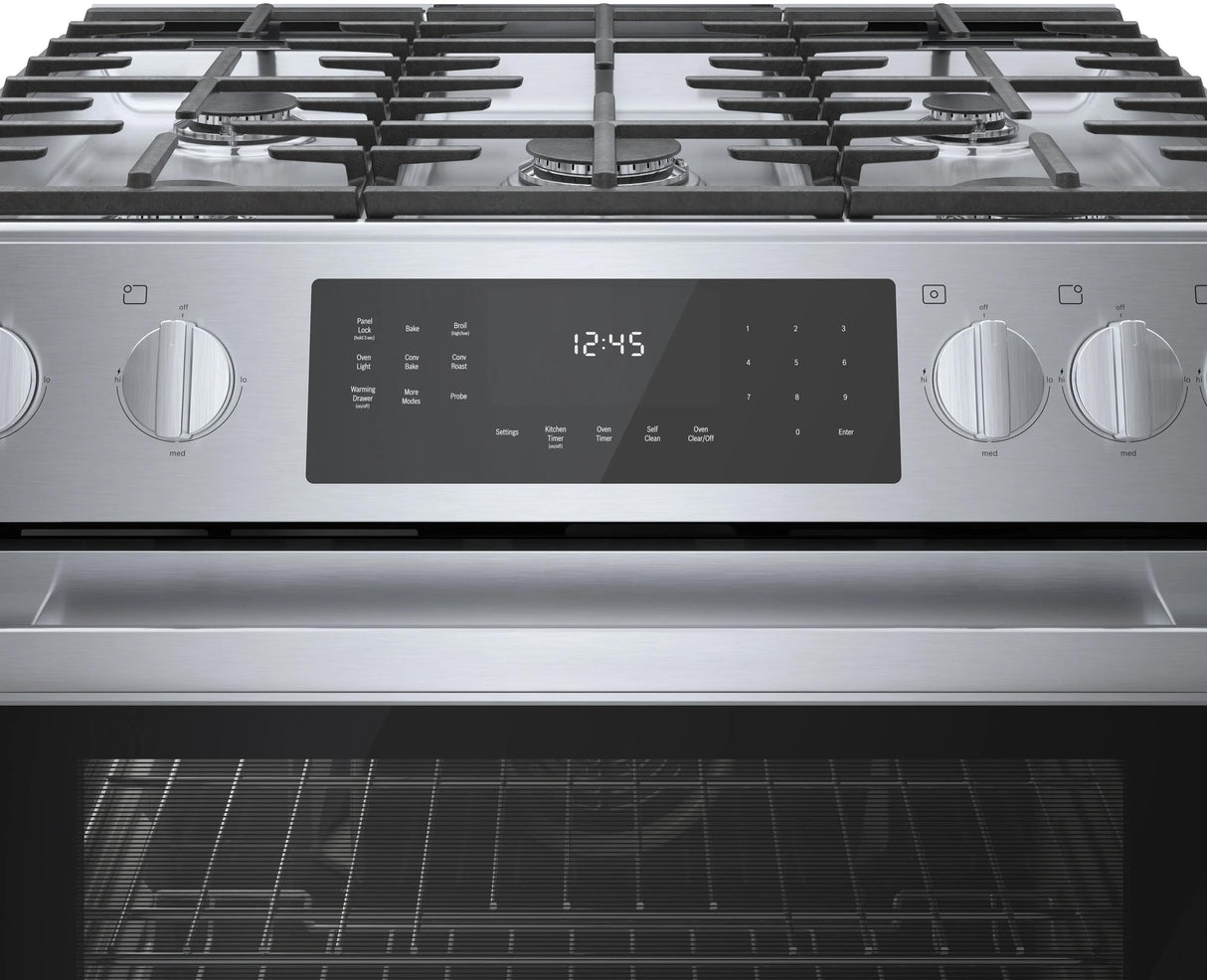Benchmark™ Gas Slide-in Range 30'' Stainless Steel