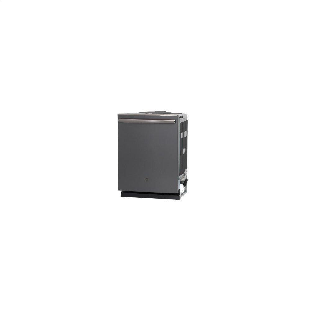 GE® Stainless Steel Interior Dishwasher with Hidden Controls