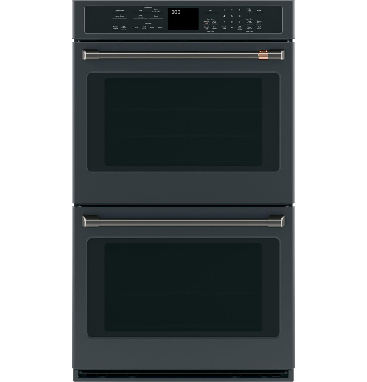 Café™ 2 - 30" Double Wall Oven Handles - Brushed Black