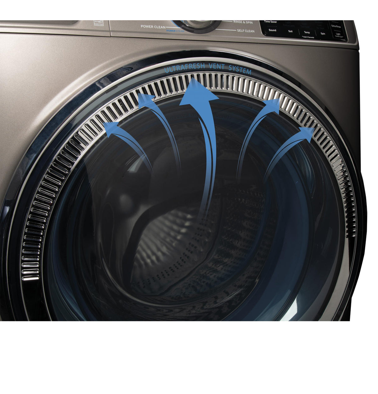 GE® ENERGY STAR® 4.8 cu. ft. Capacity Smart Front Load Steam Washer with SmartDispense™ UltraFresh Vent System with OdorBlock™ and Steam