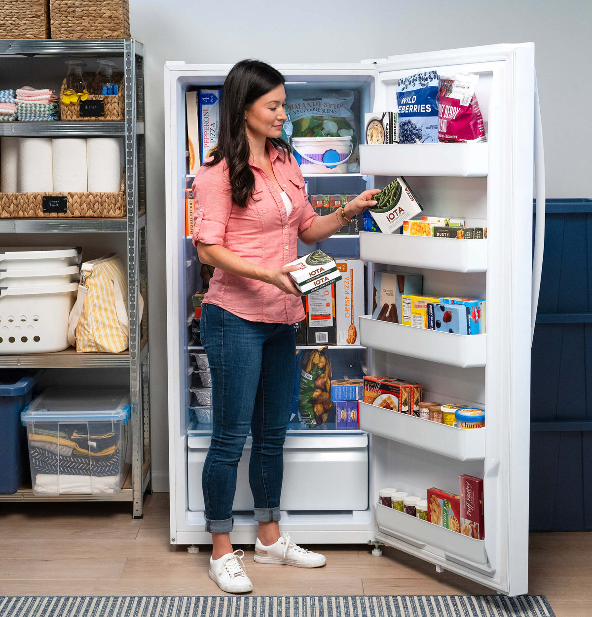 GE® 17.9 Cu. Ft. Garage Ready Convertible Upright Freezer