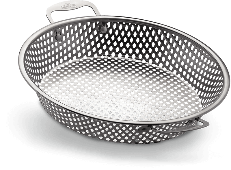 Stainless Steel Grilling Wok