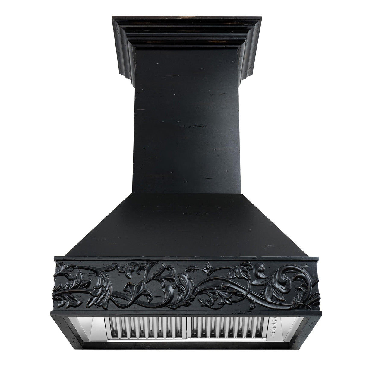 ZLINE 30" Wooden Wall Mount Range Hood in Antigua - Includes Remote Motor