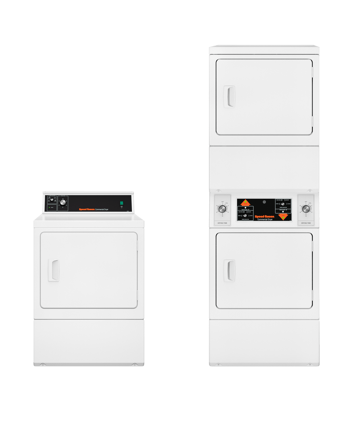 Commercial, Push-to-Start Gas Dryer