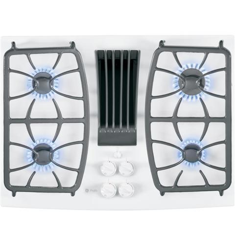 GE Profile™ Series 30" Built-In Gas Downdraft Cooktop