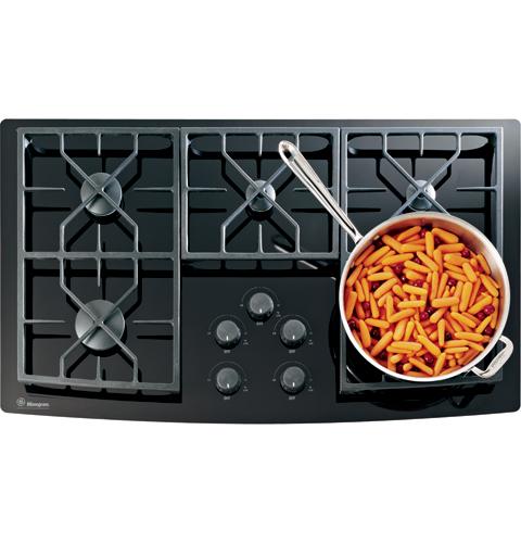 GE Monogram® 36" Gas on Glass Cooktop