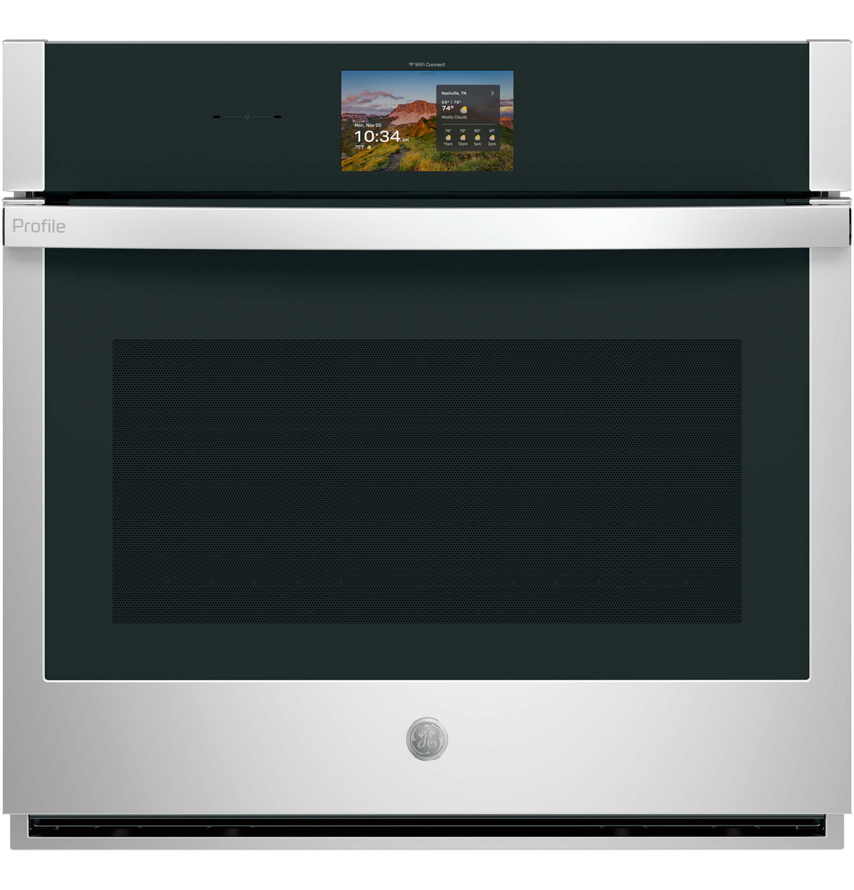 GE Profile™ 30" Smart Built-In Convection Single Wall Oven with In-Oven Camera and No Preheat Air Fry