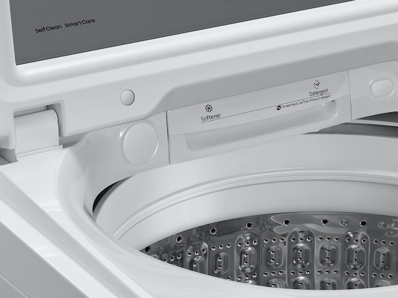 4.9 cu. ft. Large Capacity Top Load Washer with ActiveWave™ Agitator and Deep Fill in White