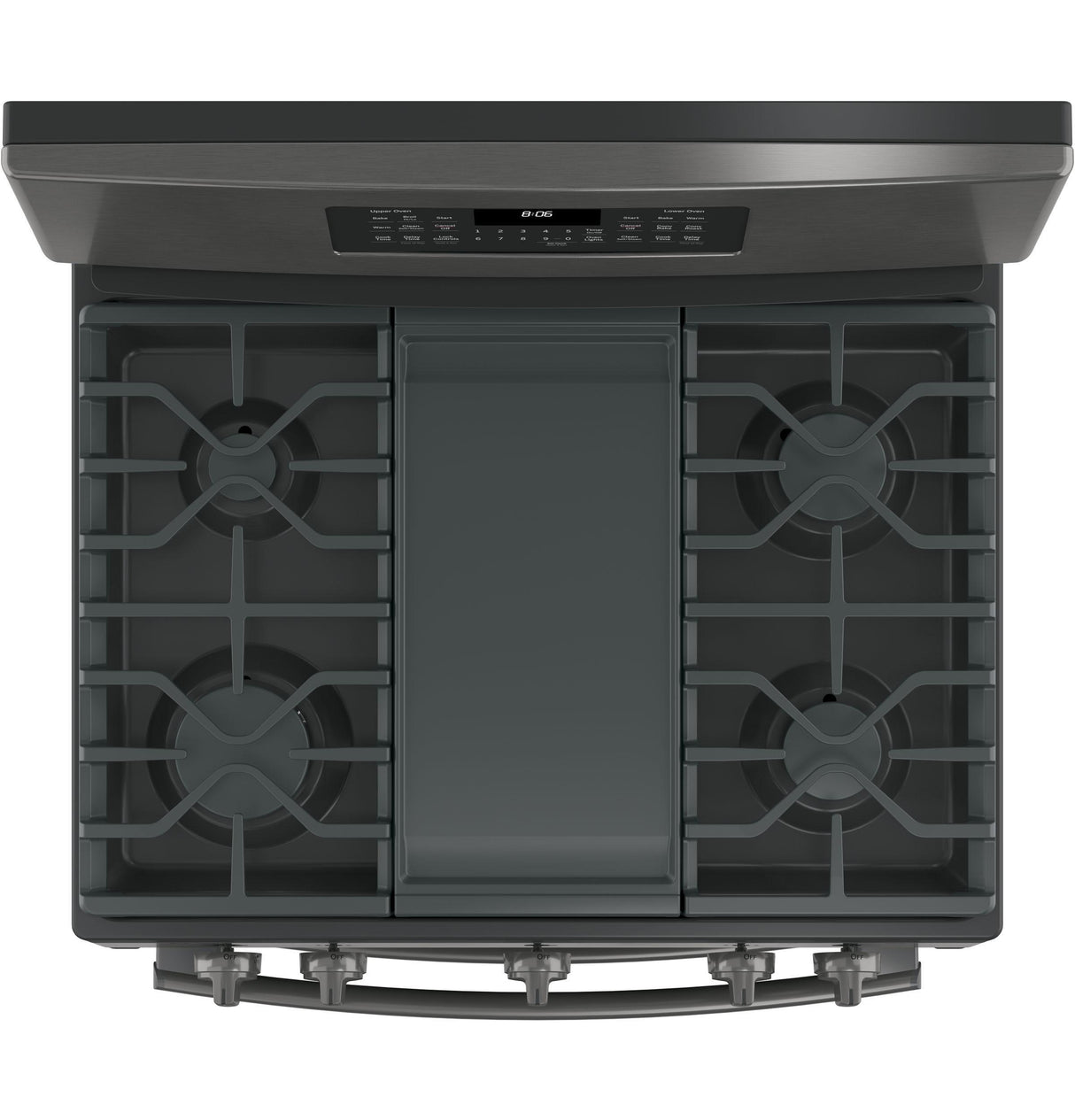 GE® 30" Free-Standing Gas Double Oven Convection Range