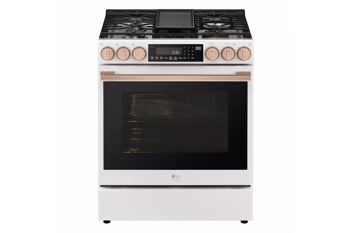 LG STUDIO 6.3 cu. ft. InstaView® Gas Slide-in Range with ProBake Convection® and Air Fry