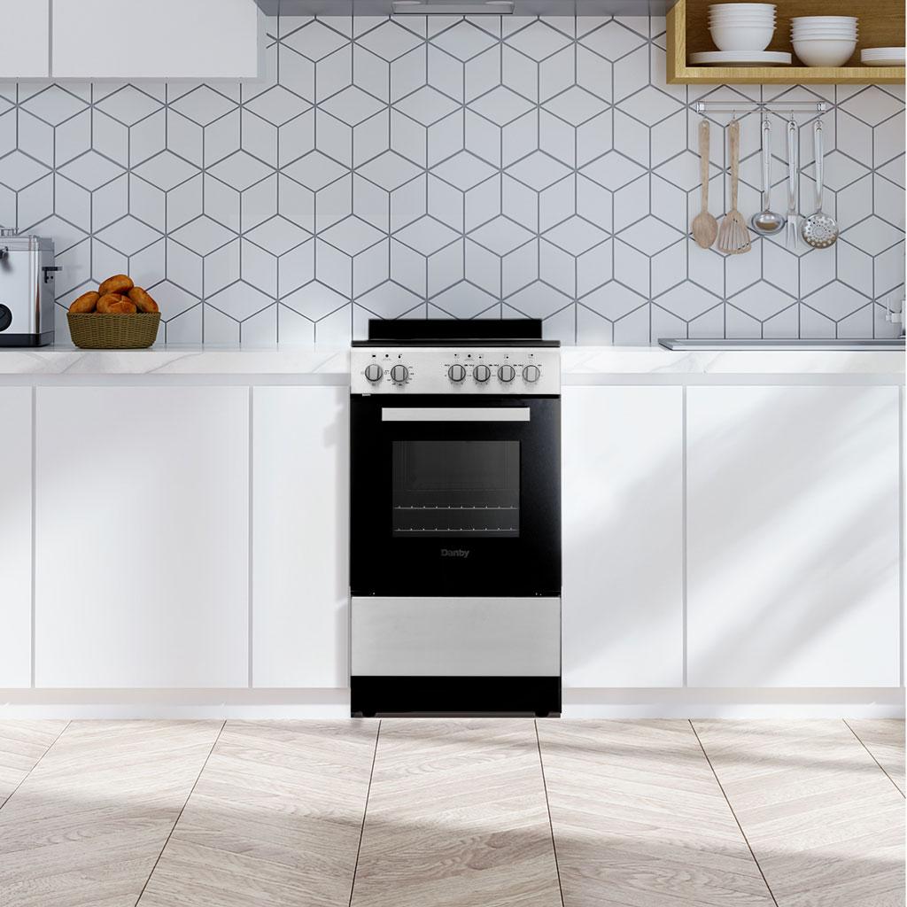 Danby 20" Wide Electric Range in Stainless Steel