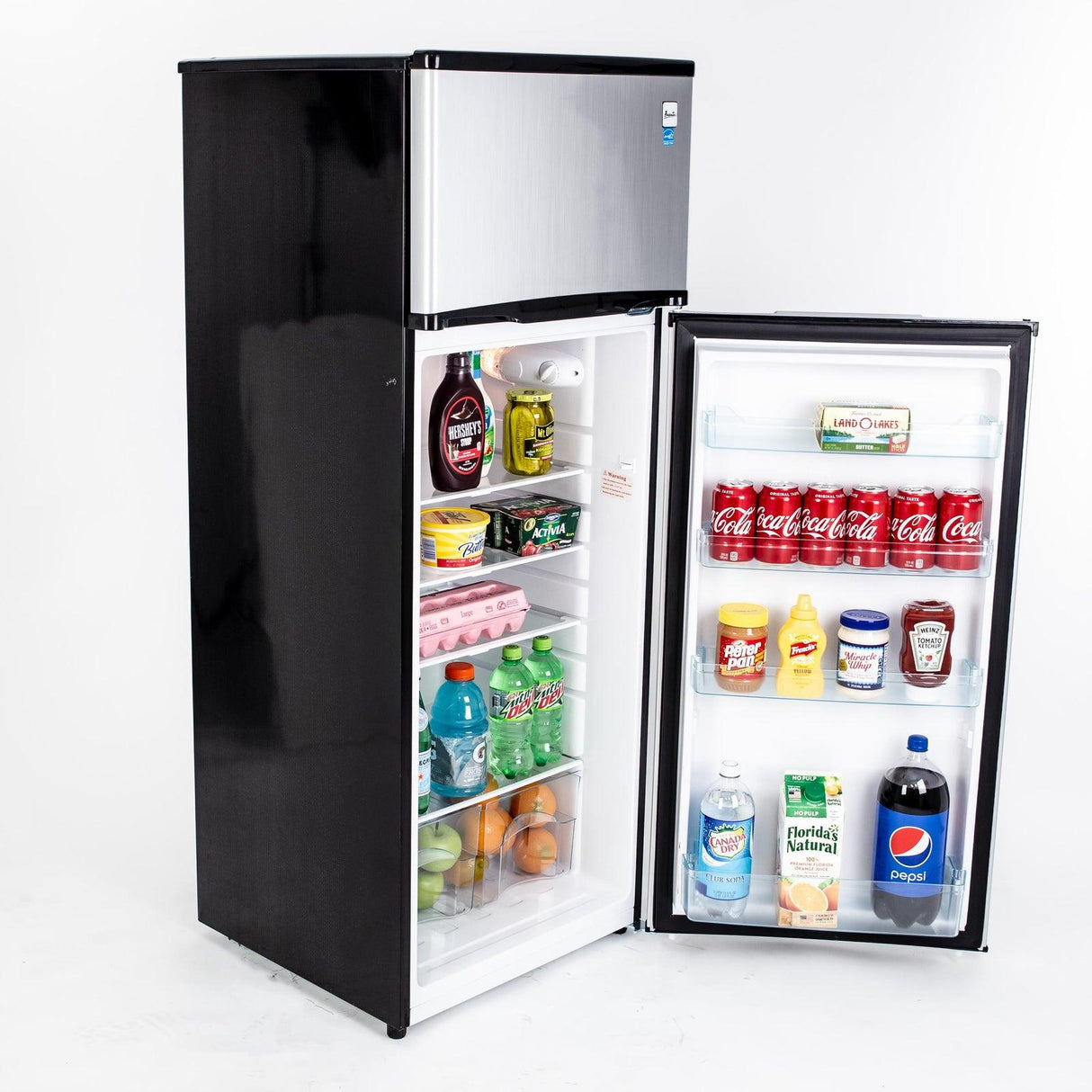 7.4 cu. ft. Apartment Size Refrigerator - White / 7.4 cu. ft.