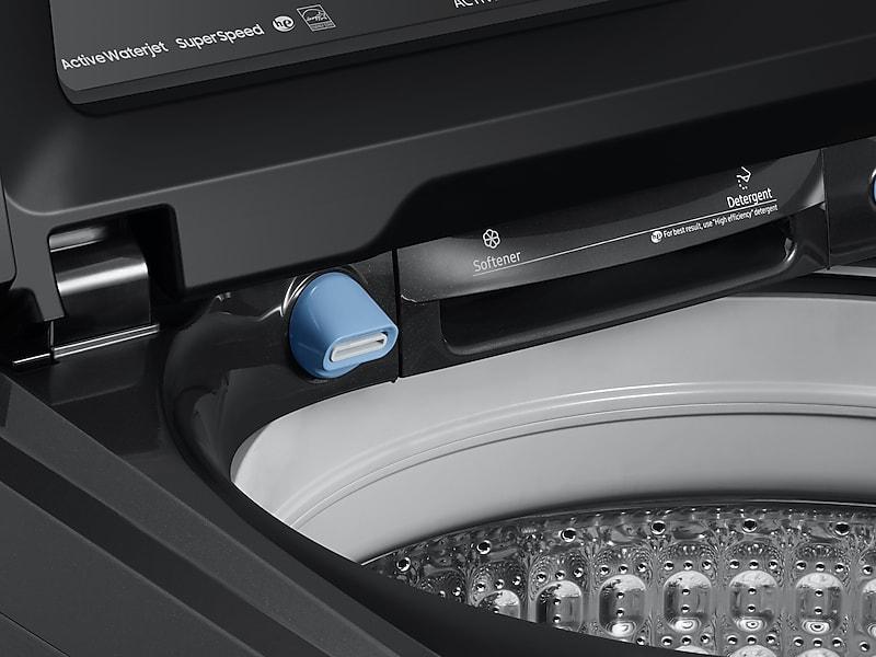 5.0 cu. ft. Top Load Washer with Super Speed in Black Stainless Steel