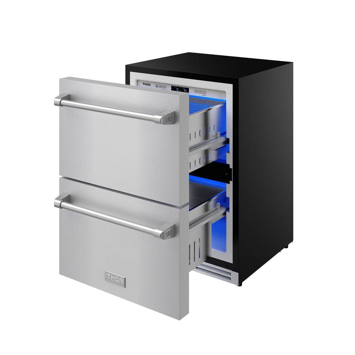 24 Inch Undercounter Built-in / Freestanding Drawer Freezer - Stainless Steel Gordon Ramsay Series