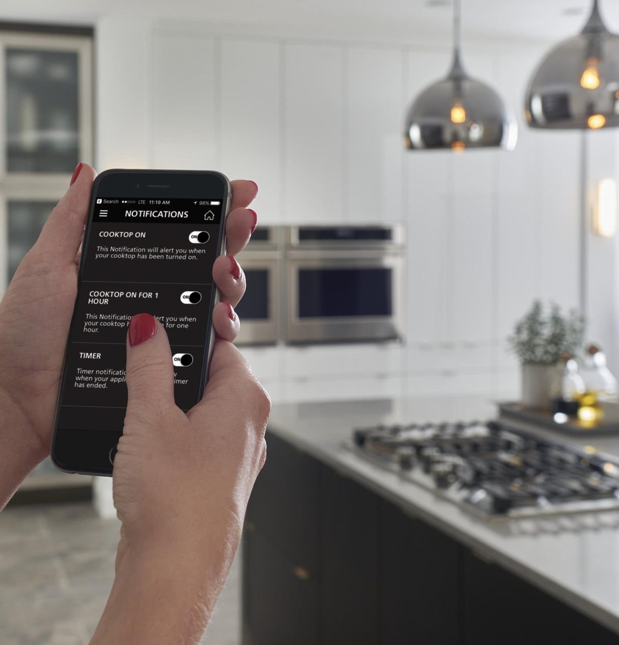 Monogram 36" Deep-Recessed Gas Cooktop