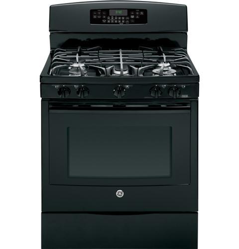 GE Profile™ Series 30" Dual-Fuel Free-Standing Range with Warming Drawer