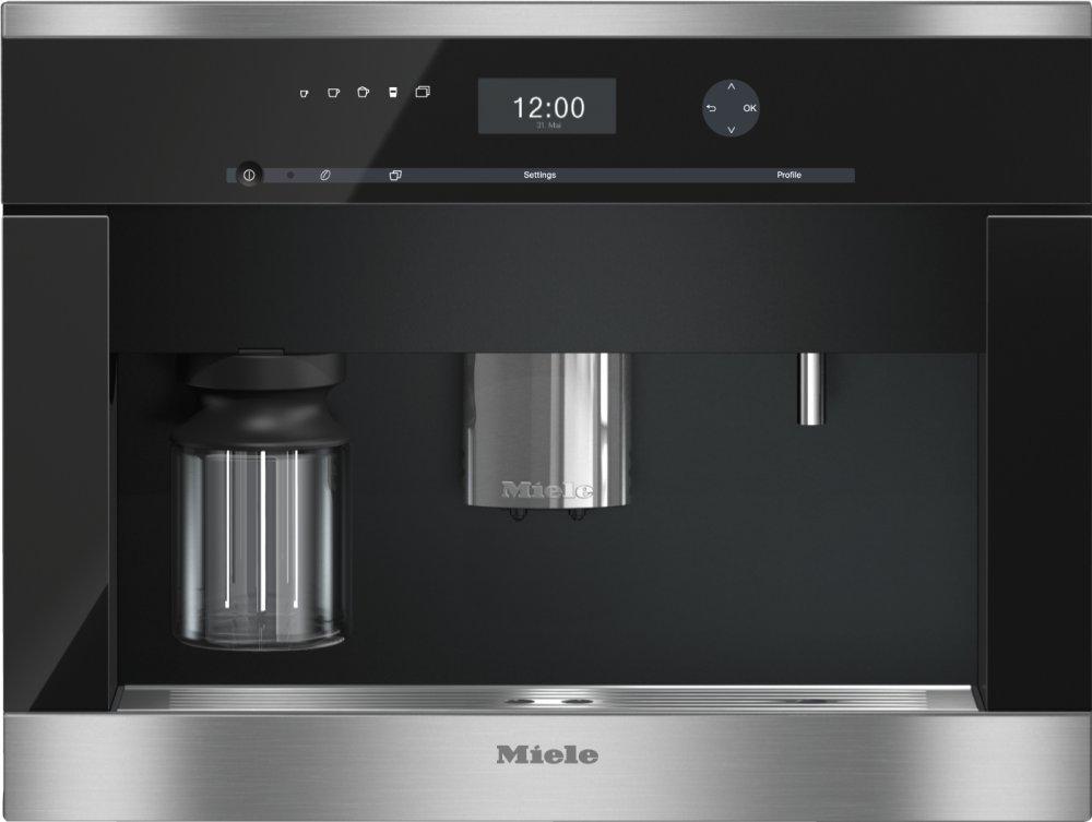 CVA 6401 - Built-in coffee machine with bean-to cup system and OneTouch for Two prep. for perfect coffee enjoyment.
