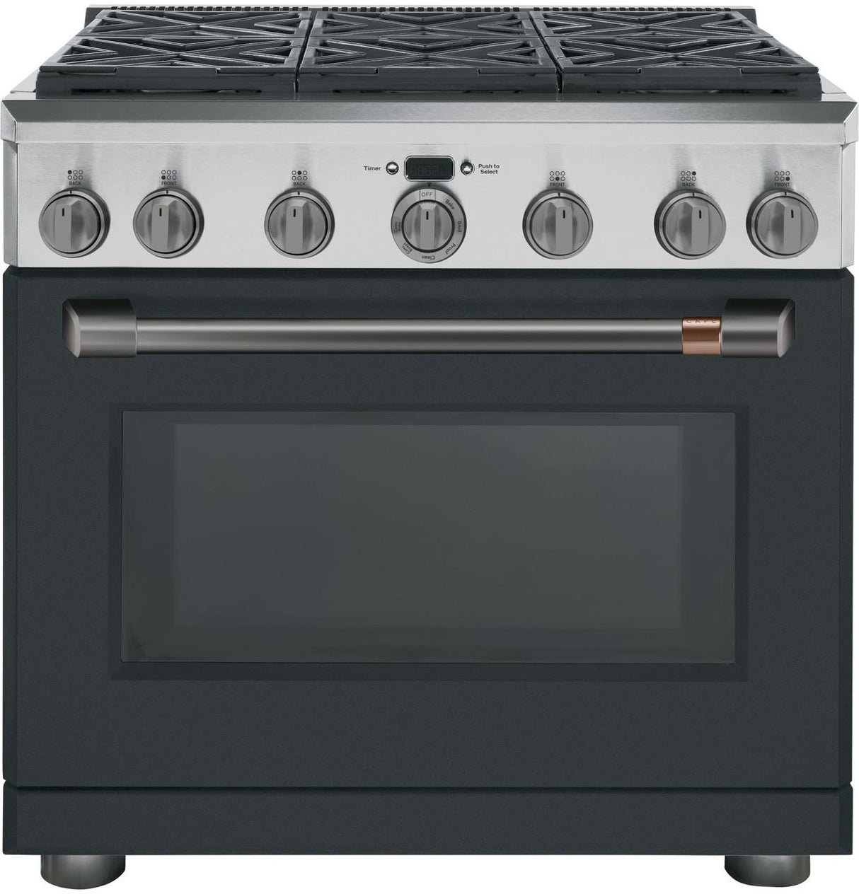 Café™ 36" All-Gas Professional Range with 6 Burners (Natural Gas)