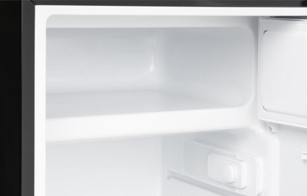 Danby 4.5 cu. ft. Compact Fridge with True Freezer in Stainless Steel Look