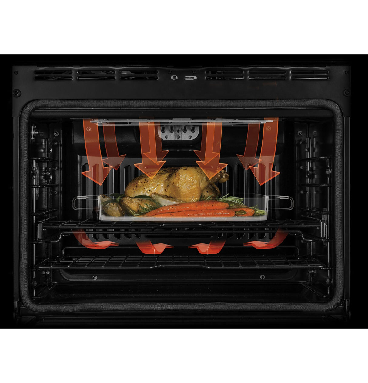 GE Profile™ Series 30" Built-In Single Convection Wall Oven