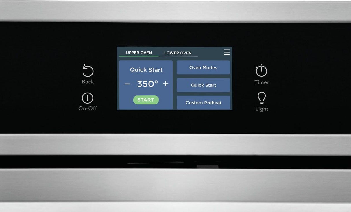 30" Double Electric Wall Oven with Fan Convection