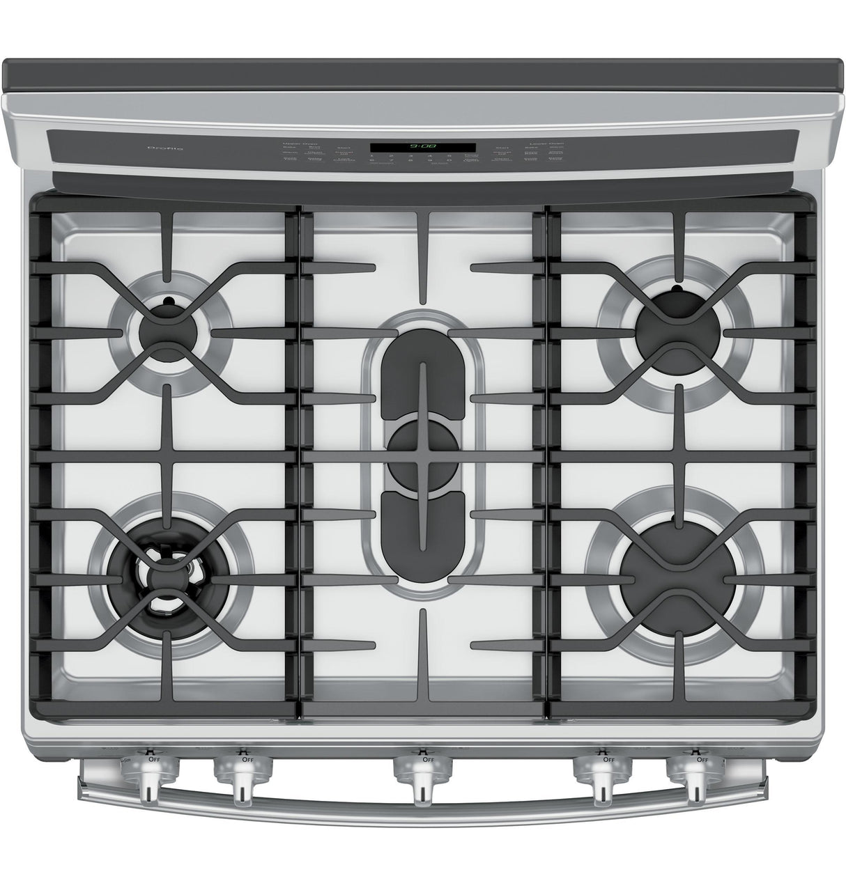 GE Profile™ Series 30" Free-Standing Gas Double Oven Convection Range