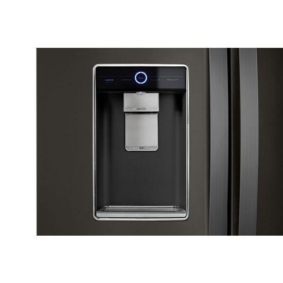 Whirlpool® 36-inch Wide Counter Depth French Door-within-Door Refrigerator - 24 cu. ft. - Black Stainless