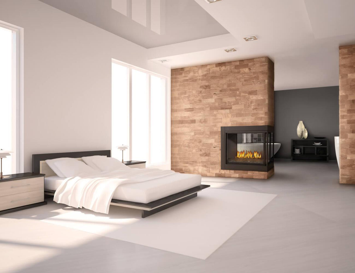 Ascent? Multi-View 3-Sided, Glass Ember Bed, Direct Vent