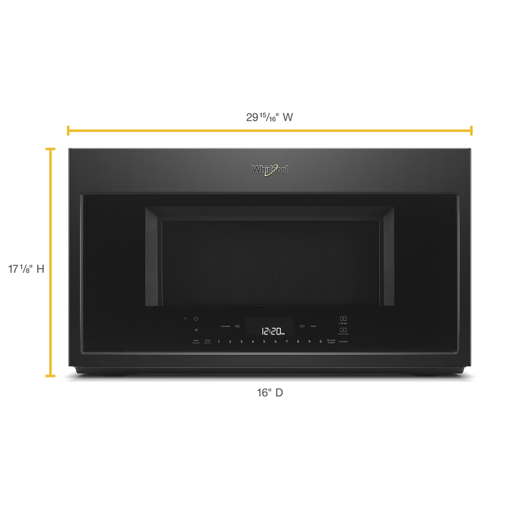 1.9 cu. ft. Smart Over-the-Range Microwave with Scan-to-Cook technology 1